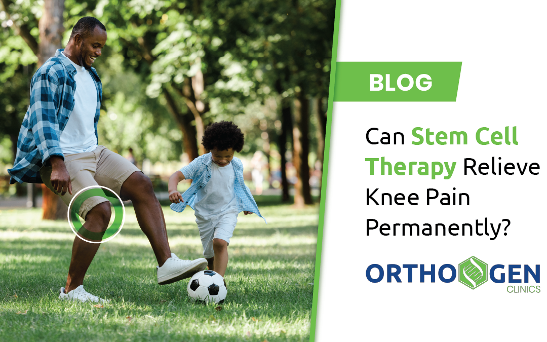 stem cell therapy relieves knee pain