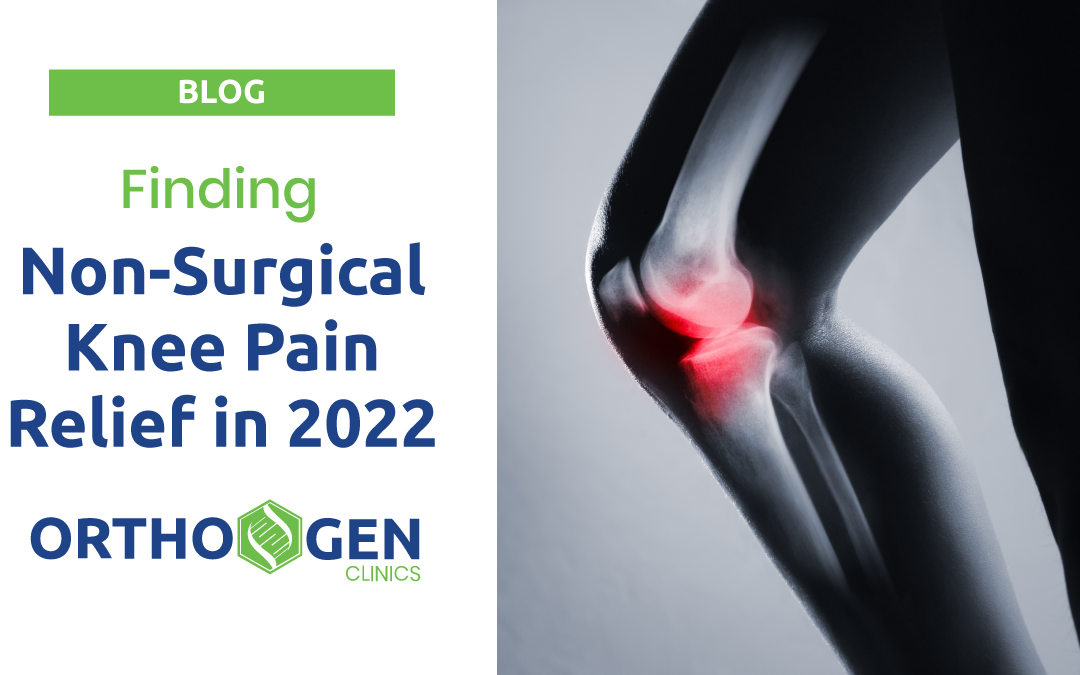 Finding Non-Surgical Knee Pain Relief in 2022