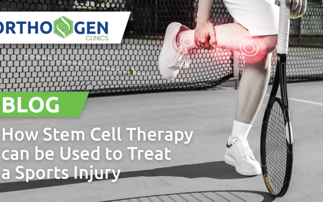 How Stem Cell Therapy Can Be Used to Treat Sports Injury