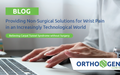 Providing Non-Surgical Solutions for Wrist Pain in an Increasingly Technological World